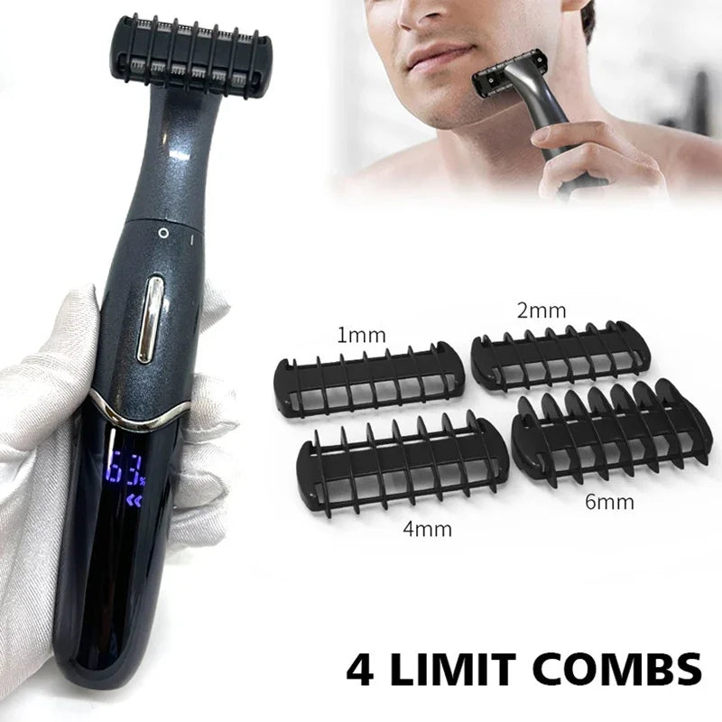 6 in 1 Female Electric Epilator Women Body Face Multifunctional Shaving Man Intimate Area Precision Shaver Face Beard Trimmer