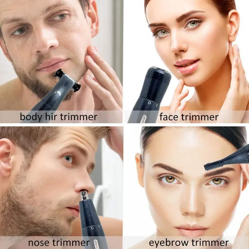 6 in 1 Female Electric Epilator Women Body Face Multifunctional Shaving Man Intimate Area Precision Shaver Face Beard Trimmer